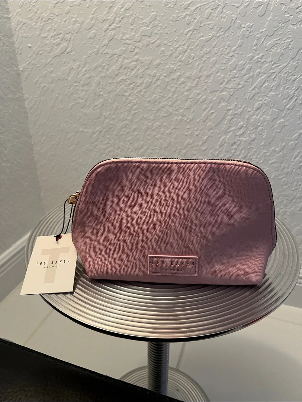 Ted Baker NWT Blush Pink Cosmetic Case